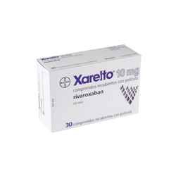 XARELTO (Rivaroxabán) 10 mg