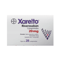 XARELTO (Rivaroxabán) 20 mg