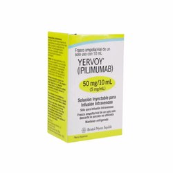 YERVOY (Ipilimumab) 50 mg / 10 ml