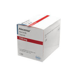 ALECENSA 150 mg, medicamento de alta especialidad utilizado en Oncología.