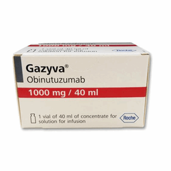 GAZYVA 1000 mg, medicamento de alta especialidad utilizado en Hematología.