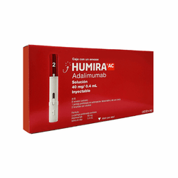 HUMIRA 40 mg, medicamento de alta especialidad utilizado en Reumatología.