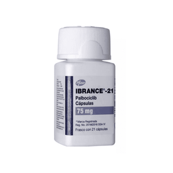 IBRANCE 75 mg, medicamento de alta especialidad utilizado en Oncología.