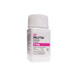 INLYTA 1 mg, medicamento de alta especialidad utilizado en Oncología.