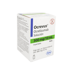 OCREVUS 300 mg, medicamento de alta especialidad utilizado en Neurología.