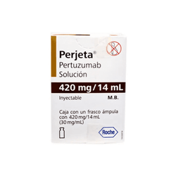 PERJETA 420 mg, medicamento de alta especialidad utilizado en Oncología.