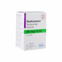 ROACTEMRA 80 mg, medicamento de alta especialidad utilizado en Reumatología.