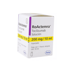 ROACTEMRA 200 mg, medicamento de alta especialidad utilizado en Reumatología.