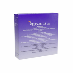 VELCADE 3.5 mg, medicamento de alta especialidad utilizado en Hematología.