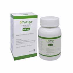 ZYTIGA 500 mg, medicamento de alta especialidad utilizado en Oncología.