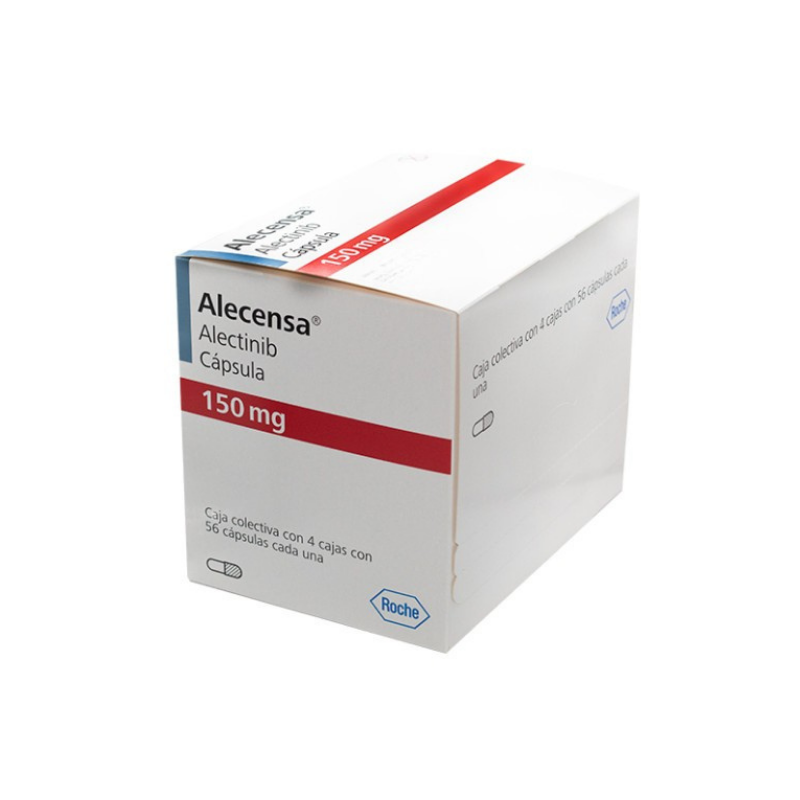 ALECENSA 150 mg, medicamento de alta especialidad utilizado en Oncología.