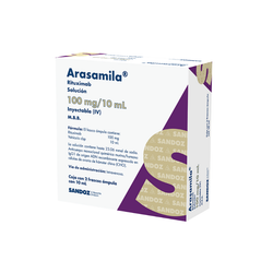 ARASAMILA 100 mg, medicamento de alta especialidad utilizado en Hematología.
