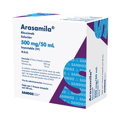 ARASAMILA 500 mg, medicamento de alta especialidad utilizado en Hematología.
