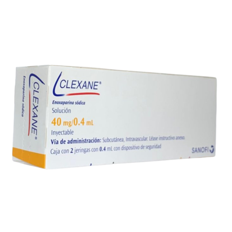 CLEXANE 40 mg, medicamento de alta especialidad utilizado en Cardiología.