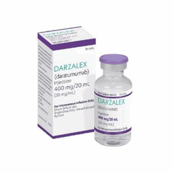 DARZALEX 400 mg, medicamento de alta especialidad utilizado en Hematología.
