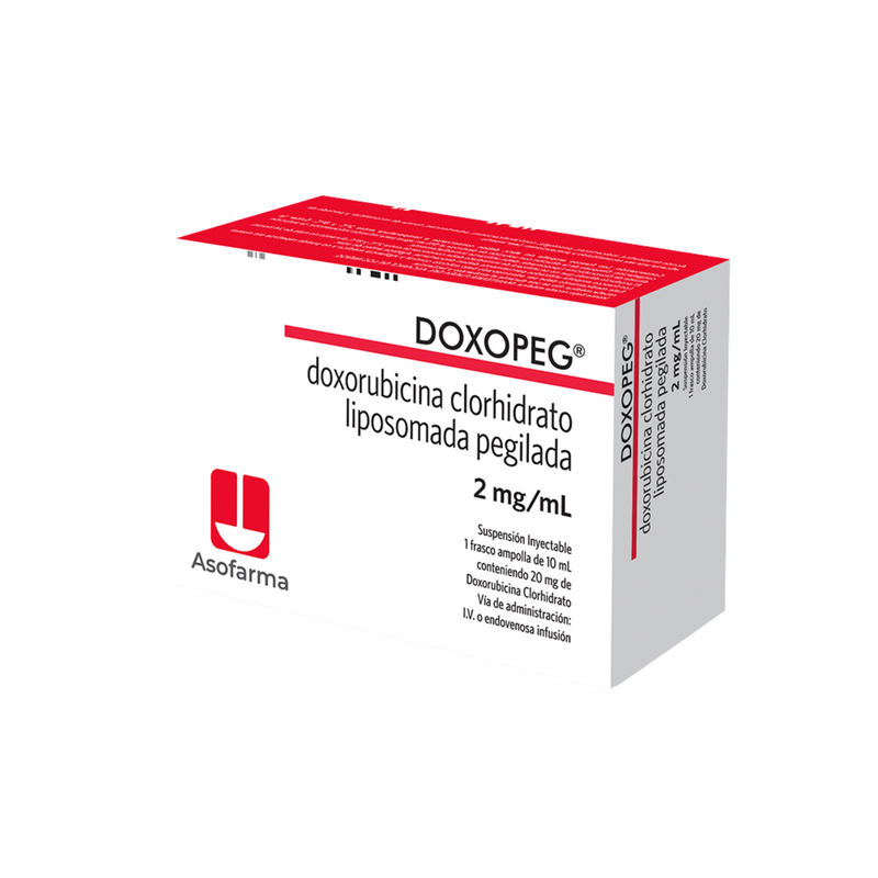 DOXOPEG 2mg, medicamento de alta especialidad utilizado en Oncología.
